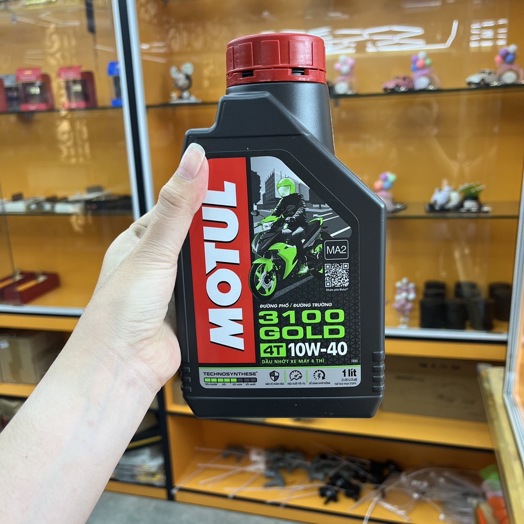 Dầu Nhớt Cho Xe Số Motul 3100 Gold 10W40 1L
