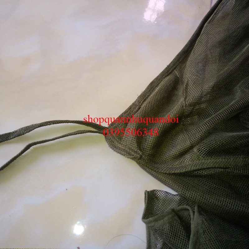 Màn, Mùng xanh rêu cao cấp, màn đơn kích thước 2m*1m
