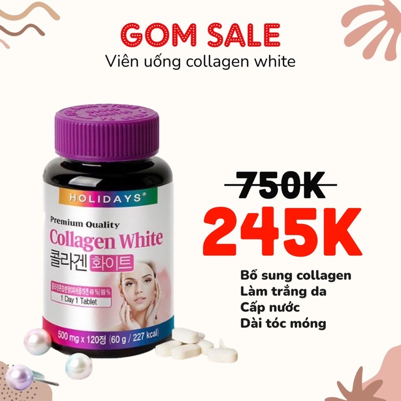 Viên uống Collagen White Hàn Quốc
