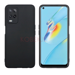 Ốp điện thoại OPPO A54 A74 A94 Silicon mờ Vỏ điện thoại TPU mềm OPPO A54 CPH2239 A 54 OPPOA54 Vỏ màu đen