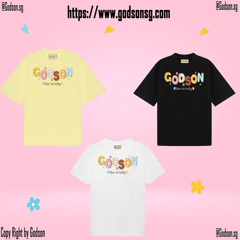 Áo thun Unisex Oversize cao cấp | Donut Tee basic