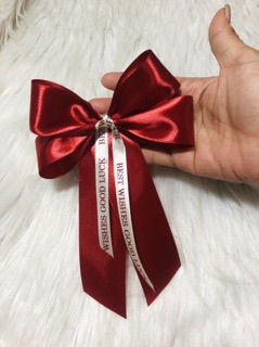 Kẹp - buộc tóc nơ xinh. KT 10 x 18cm