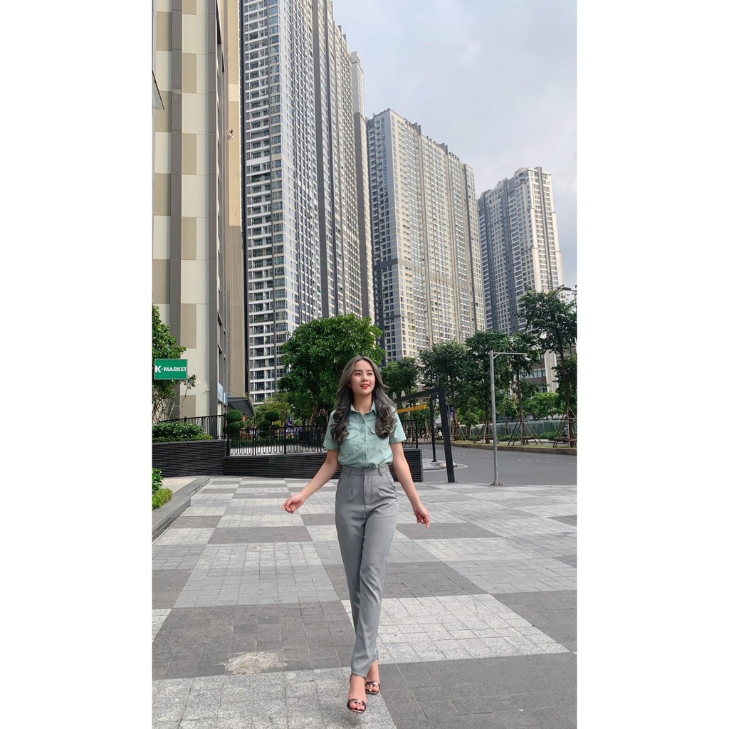 [CÓ BIGSIZE] Quần Baggy Thời Trang Nữ - QD10 | BigBuy360 - bigbuy360.vn