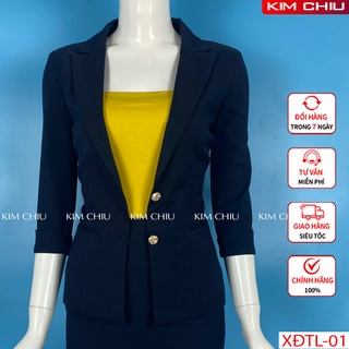 Áo Vest Nữ Công Sở Kim Chiu Tay Lỡ Vải Kaki, Form Đẹp [HÀNG CAO CẤP - ĐỔI TRẢ THOẢI MÁI] VTL-01