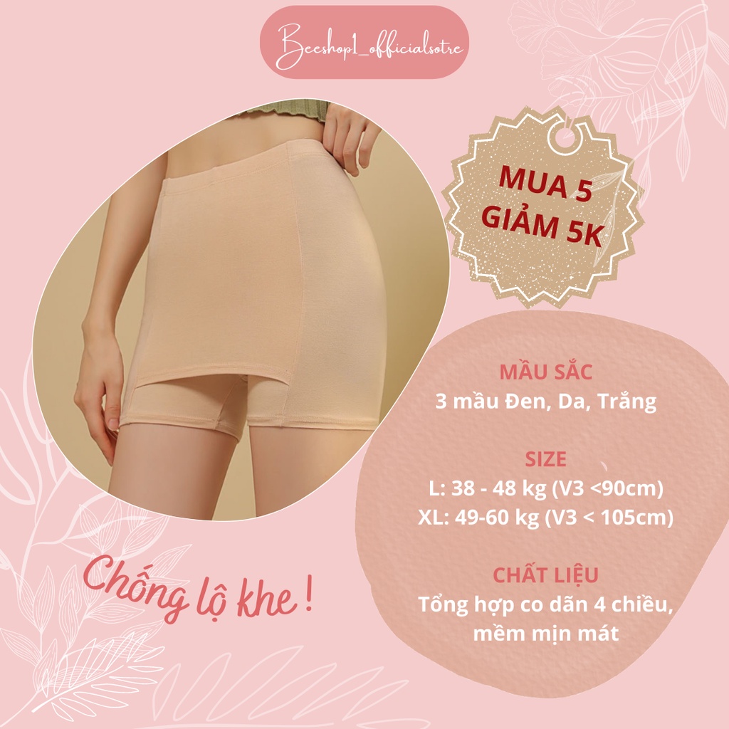 Quần lót mặc trong váy, quần bảo hộ, quần mặc trong váy QV230