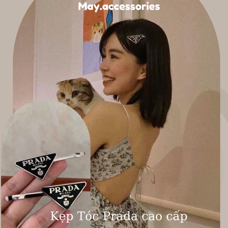 ✅Kẹp Tóc Hình Tam Giác 2 Màu Thời Trang Thương Hiệu