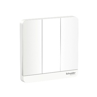 Bộ 3 Công Tắc 1 Chiều Cao Cấp Avatar On, Màu Trắng, Hãng SCHNEIDER Dùng Cho Nhà Ở/Văn Phòng