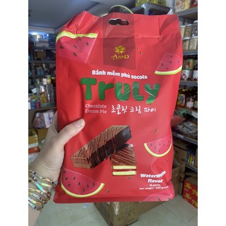 Bánh Mềm Phủ Socola Chuối Truly 400g