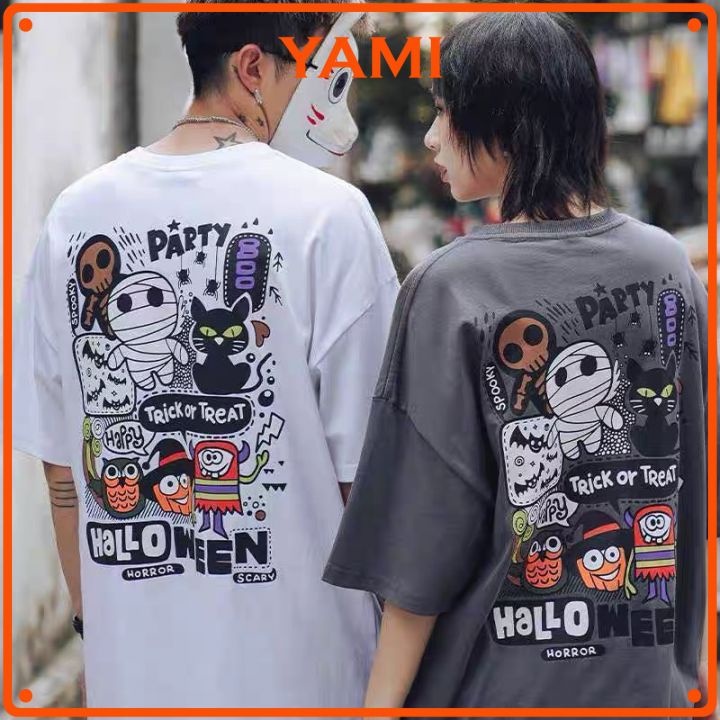 Áo thun tay lỡ nam nữ, áo phông unisex chất vải dày dặn mát thấm hút mồ hôi phom rộng giấu quần phong cách hàn quốc HALO