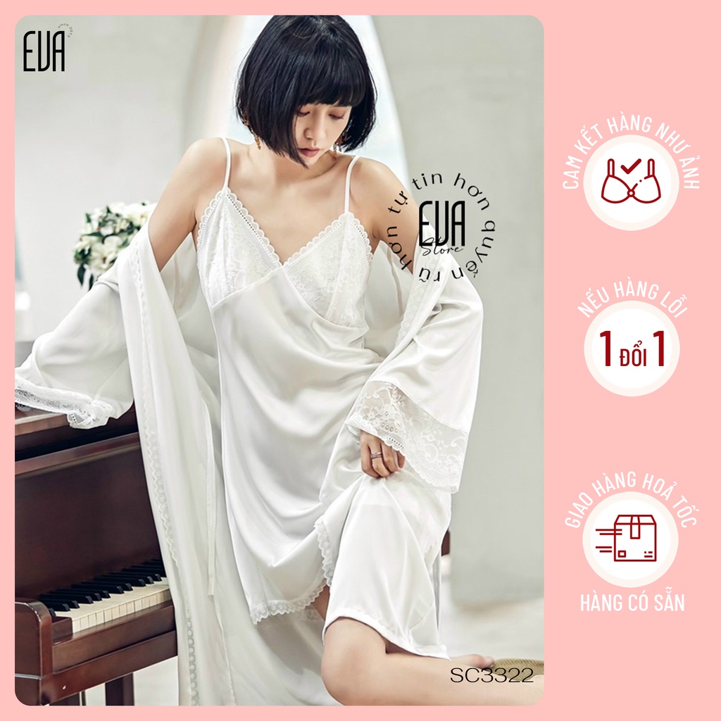 Bộ váy và choàng lụa cao cấp SC3322