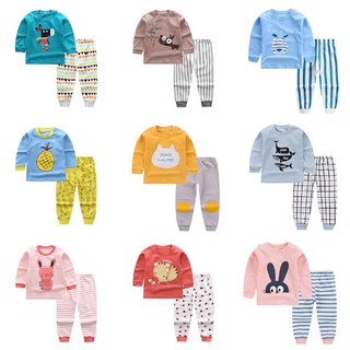 Bộ đồ mặc ở nhà họa tiết hoạt hình dành cho trẻ em
