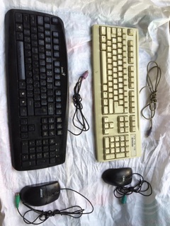Bộ Bàn Phím + Chuột CỔNG PS2/USB Keyboard Mouse máy tính
