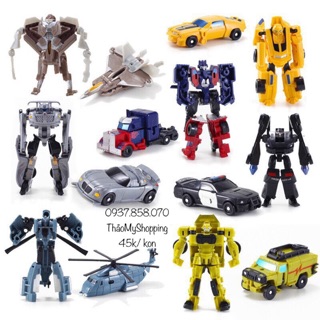 Xe ô tô đồ chơi biến hình robot Transformers