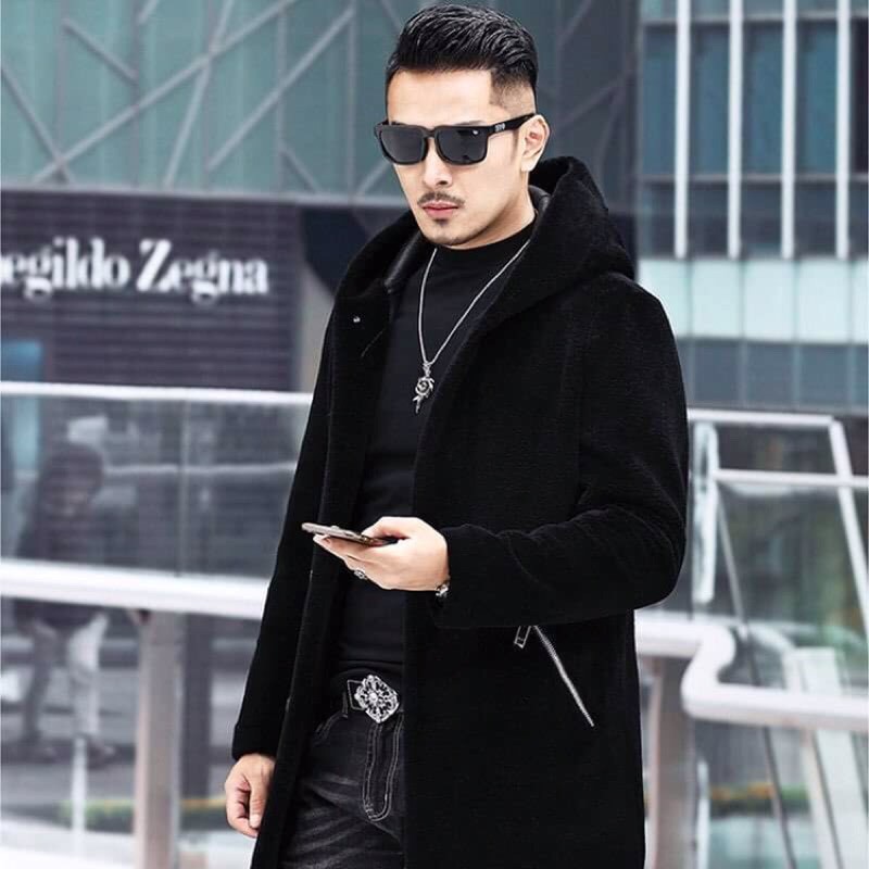 Áo khoác dạ nam cao cấp kiểu dáng phong cách QCNP2527