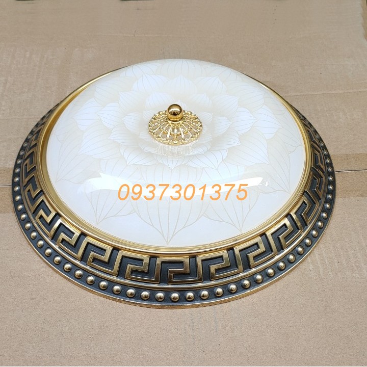 Đèn Ốp Trần Trang Trí Y013 Đường Kính D320mm Đèn Led 3 Chế Độ Ánh Sáng - Bảo Hành 2 Năm
