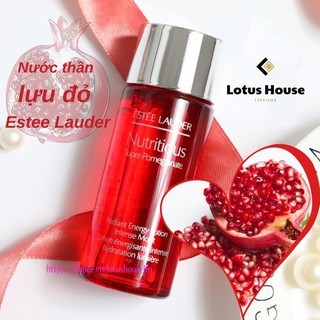 Nước thần lựu đỏ Estee Lauder Nutritious Super-Pomegranate Radiant Energy Lotion Intense Moist 30ml