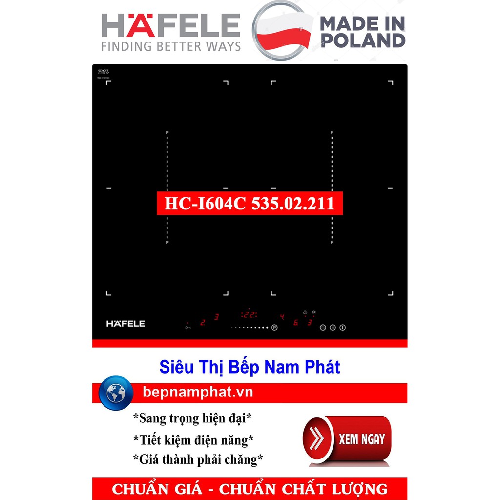 Bếp từ Hafele HC-I604C (535.02.211)