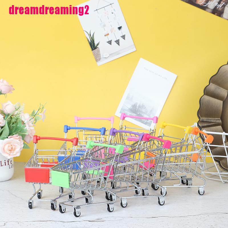 Xe đẩy hàng siêu thị mini đồ chơi đa năng tiện dụng