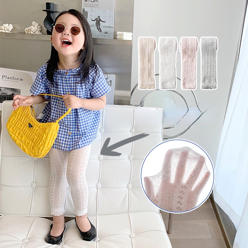 Quần Tất Lưới Thoáng Khí Chống Muỗi Cho Bé 0-6 Tuổi