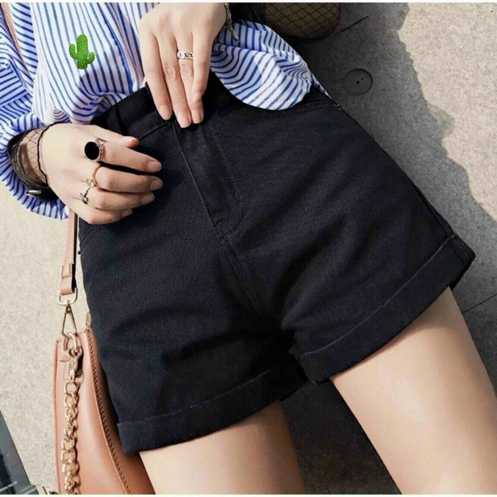 quần short kaki lật lai