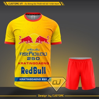 Áo thun phông tshirt cổ tròn trend CUSTORE BÒ HÚC Vàng Đỏ. nam nữ unisex co giãn vải thun lạnh, thấm hút mồ hôi