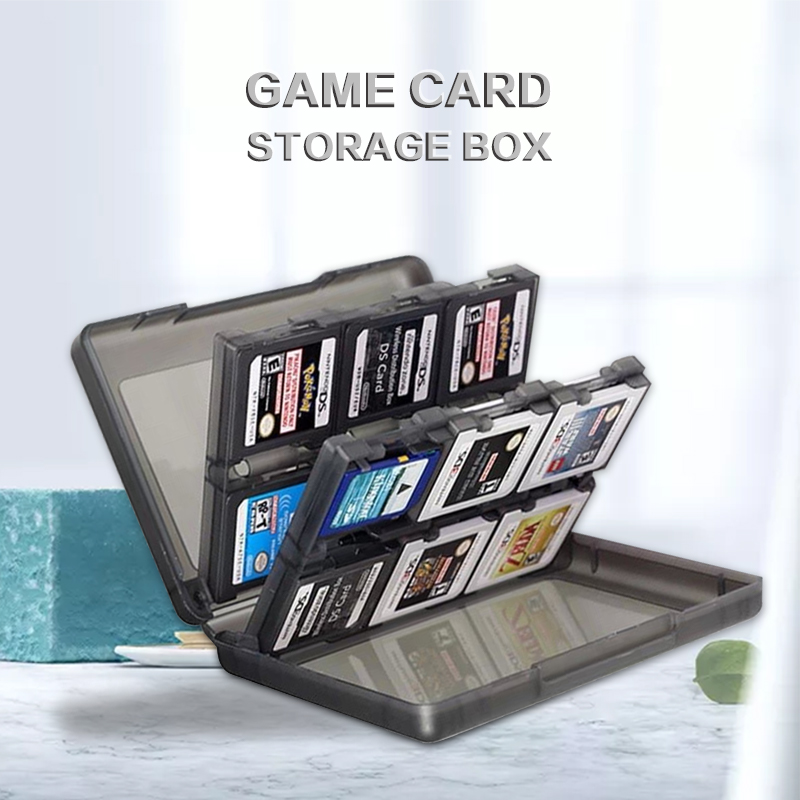 Hộp Đựng Thẻ Game 24 / 28 Trong 1 Cho Nintendo Switch NDS / 3DS 2DS / DS Lite / DSL