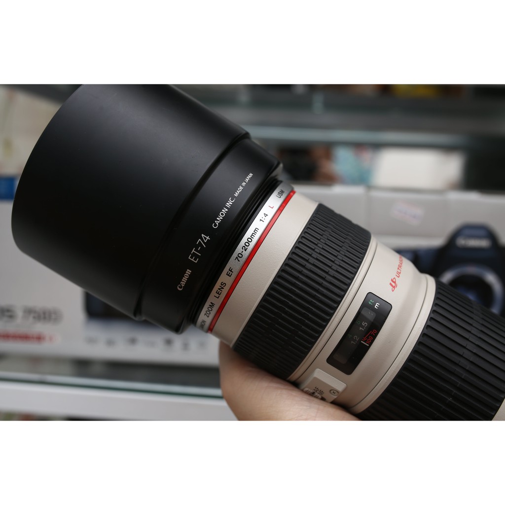 ỐNG KÍNH CANON EF 70-200mm F4L USM - TELE CHAN DUNG CHO CANON tại Máy ảnh City