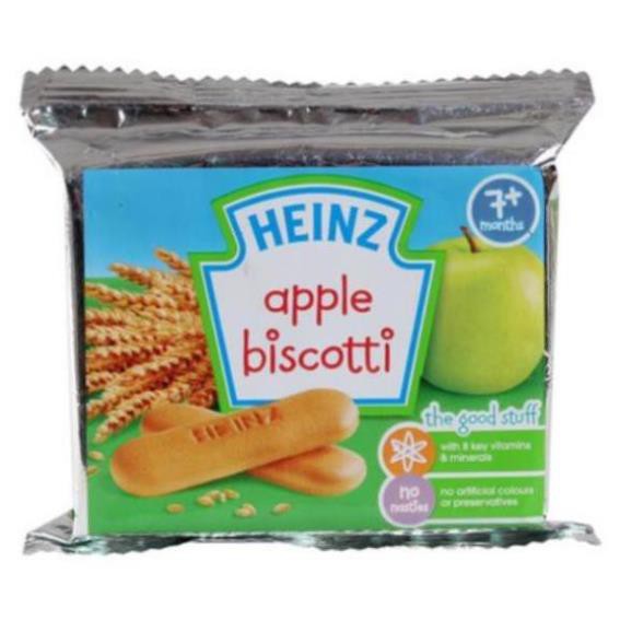 ( anhkhang ) Bánh ăn dặm Heinz lúa mạch sữa cho bé 5/7m+ 60g