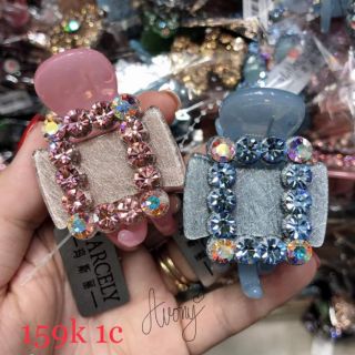 [Xịn] Kẹp tóc 3 răng đá cao cấp Marcely