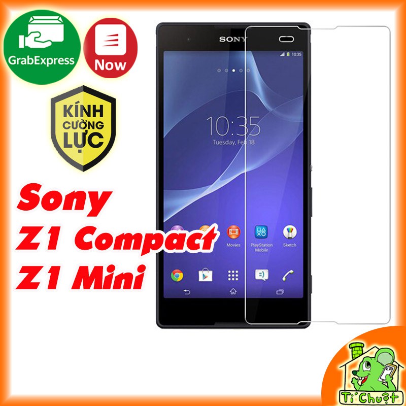 [Ảnh Thật] Kính CL SONY Z1 Compact 9H-0.26mm có mài cạnh 2.5D Cường Lực