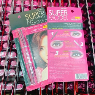 Chuốt Mi Dài Dày Mistine Super Model Miracle Lash Mascara
