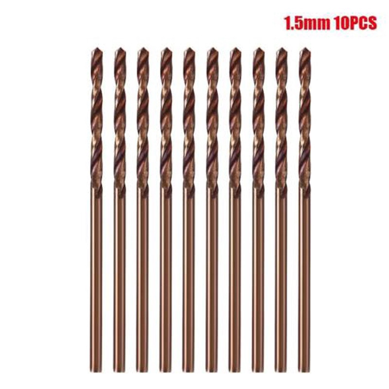 Set 10 Mũi Khoan Gỗ 1mm-3.5mm Chuyên Dụng