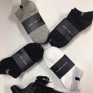 D39 Sét 10 đôi tất ZARA MAN cổ ngắn 5.0
