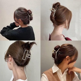 Kẹp tóc gắp Kim loại style Hàn Quốc