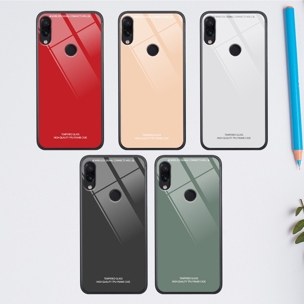 ỐP XIAOMI kính cường lực cao cấp bền đẹp màu trơn tự chọn các dòng:Redmi note 4/4x/5/5pro/6 pro/7/7 pro/8/8 pro/Redmi S2