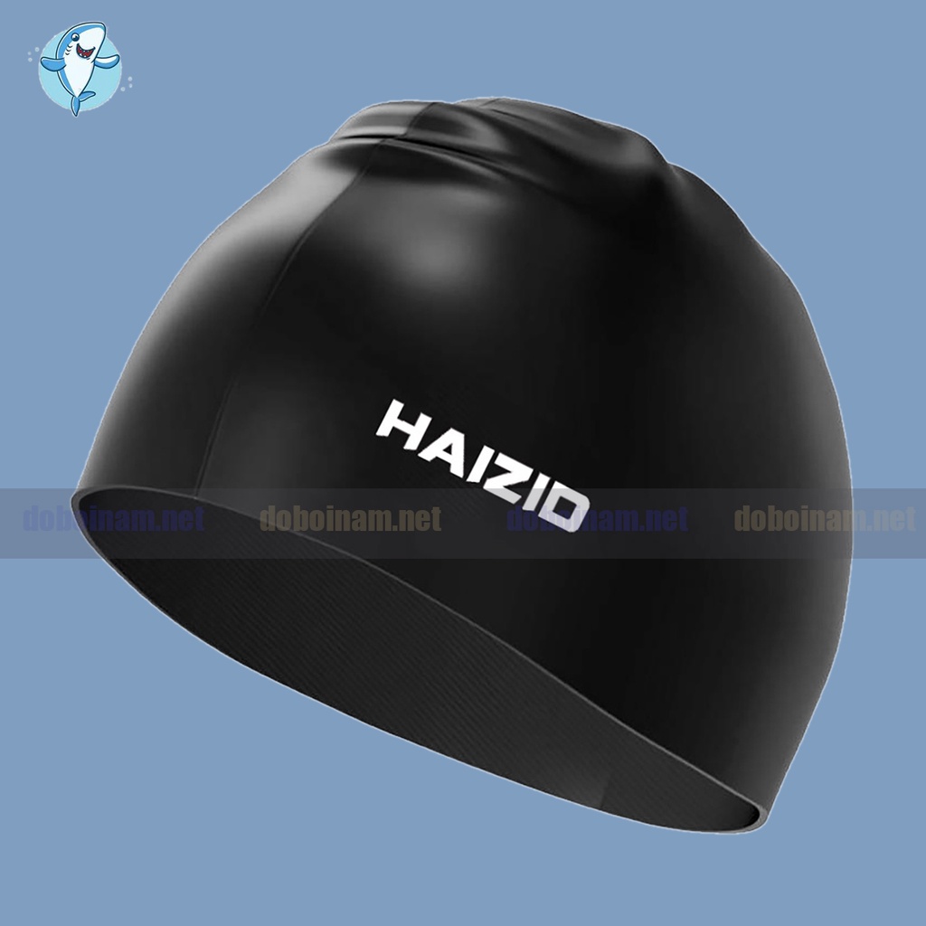 Mũ bơi người lớn HAIZID chất liệu Silicone cao cấp chống thấm nước Free Size