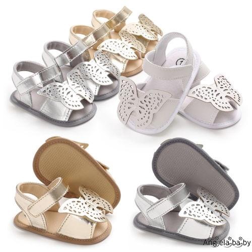 Giày sandal đế mềm chống trượt cho bé gái