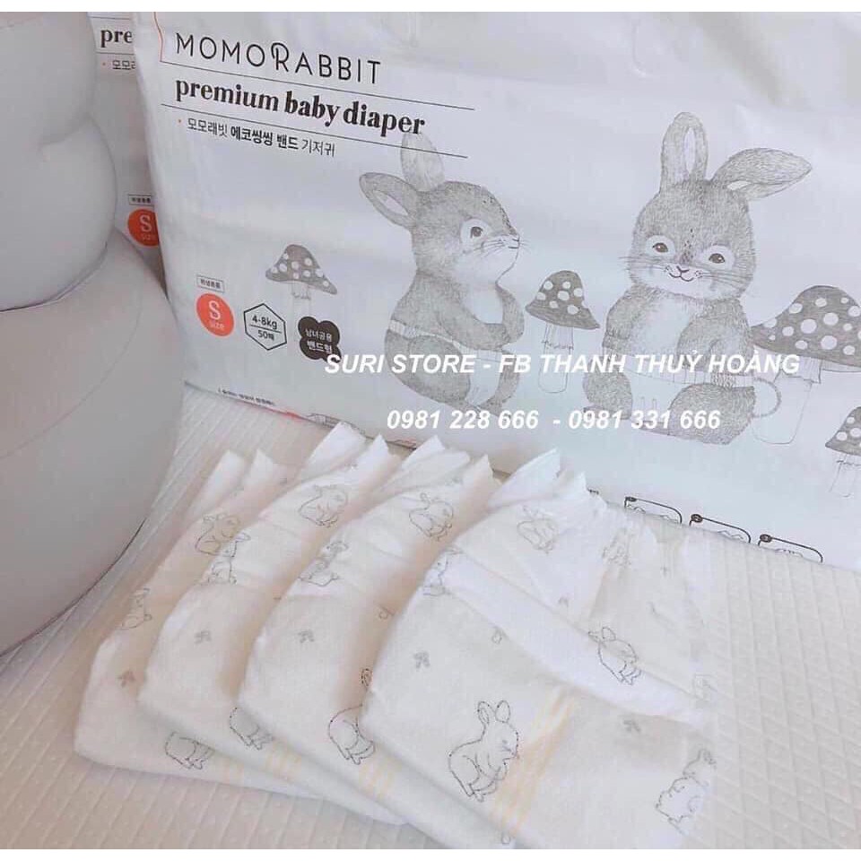 Bỉm Quần Momo Rabbit - Đủ Size và L28/XL22/XXL18 - Hàn Quốc