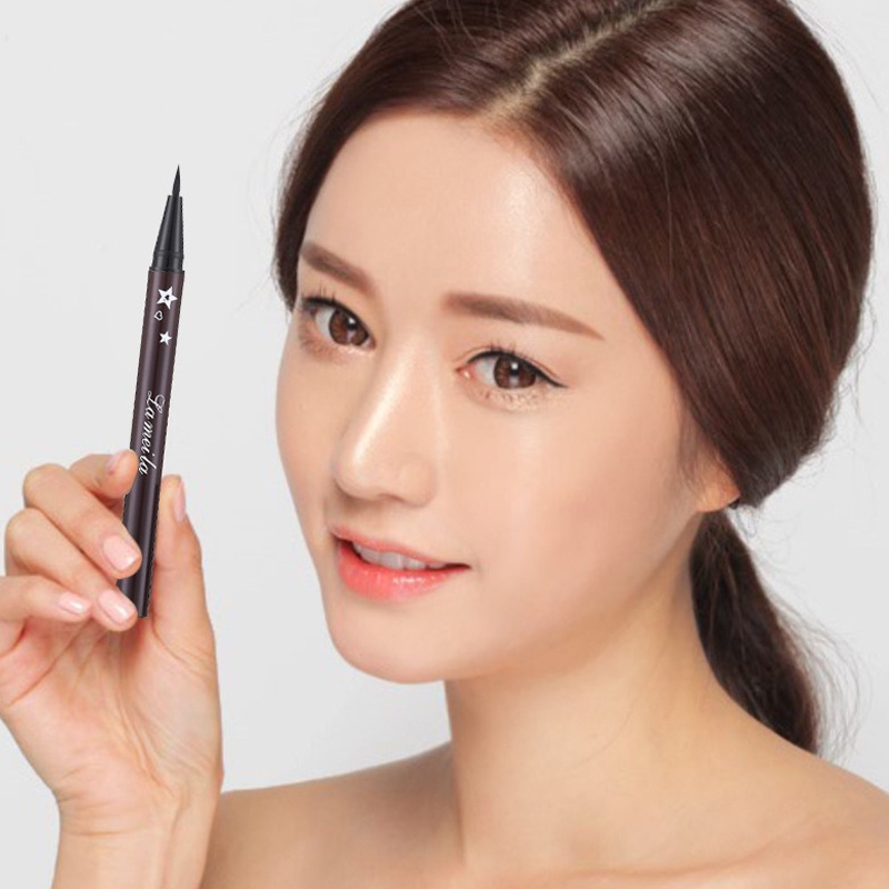 [Hàng mới về] Bút kẻ mắt nước màu đen nhanh khô chống thấm nước chống mồ hôi lâu trôi