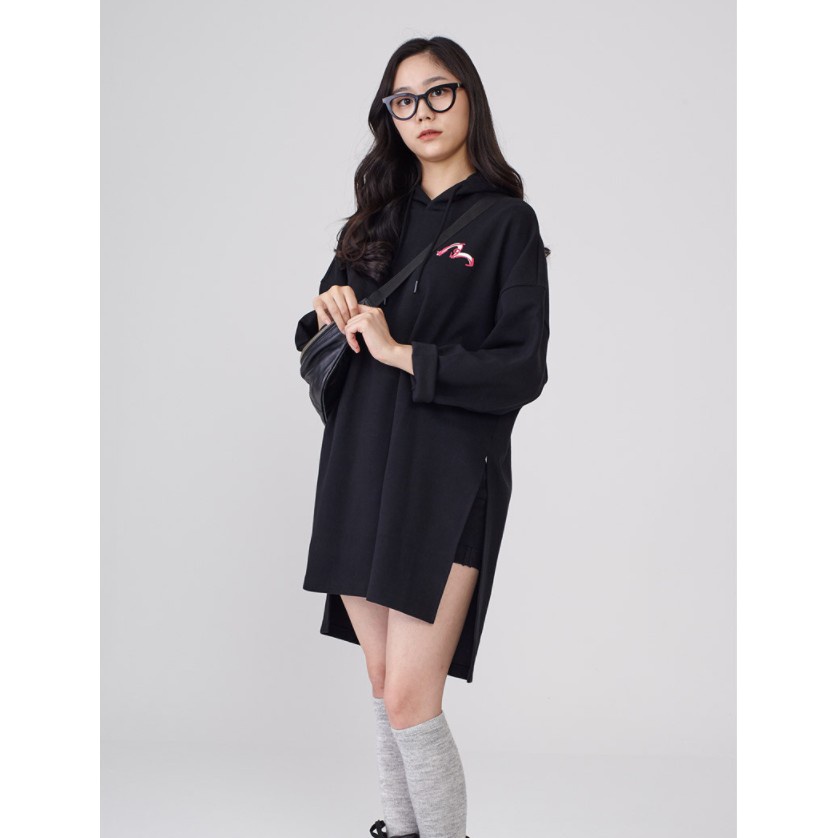 ❀۞Áo nỉ có mũ trùm đầu dài Evisu