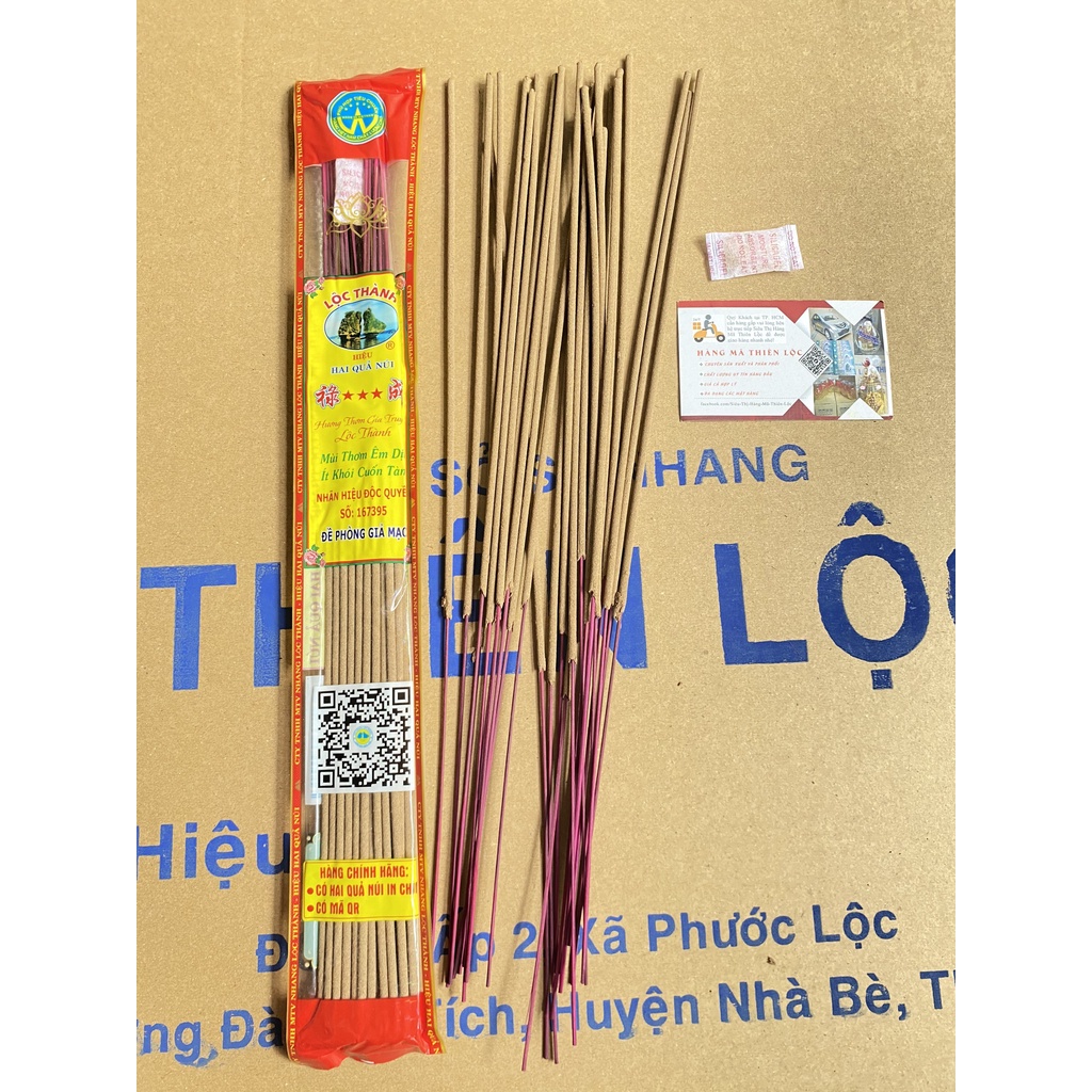 Nhang Bắc Thơm Êm Dịu Siêu Cuốn Tàn Thiên Lộc - Tép Nhỏ 30 Nén