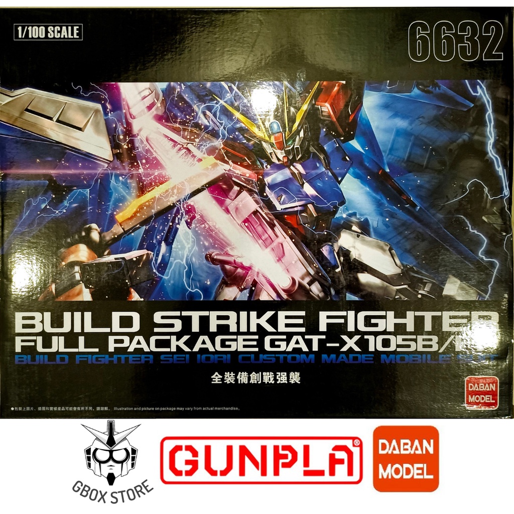 Gundam MG 6632 Build Strike Full Package Daban Mô hình nhựa lắp ráp 1/100 (kèm base)