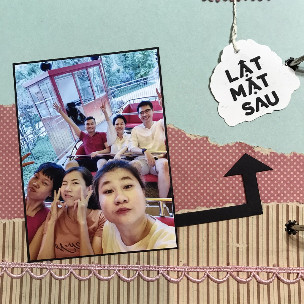 Scrapbook Album ảnh handmade cho Bé Gái