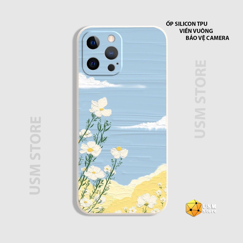 Ốp lưng iphone 6/6s/6plus/7/7plus/8/8plus/X/XS/XSmax/XR/11/11Pro/11Promax/12/12Pro/12Promax/12Mini/13/13Promax vẽ tranh