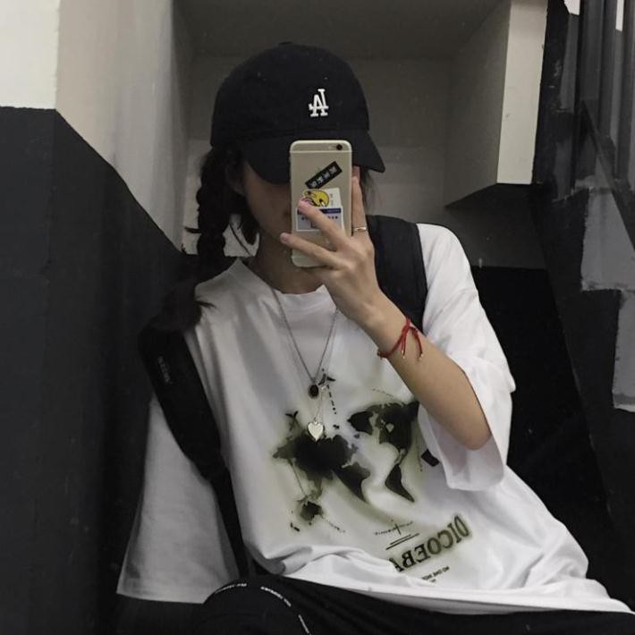 Áo thun tay lỡ Unisex, áo phông form rộng A31 Trái Đất | BigBuy360 - bigbuy360.vn