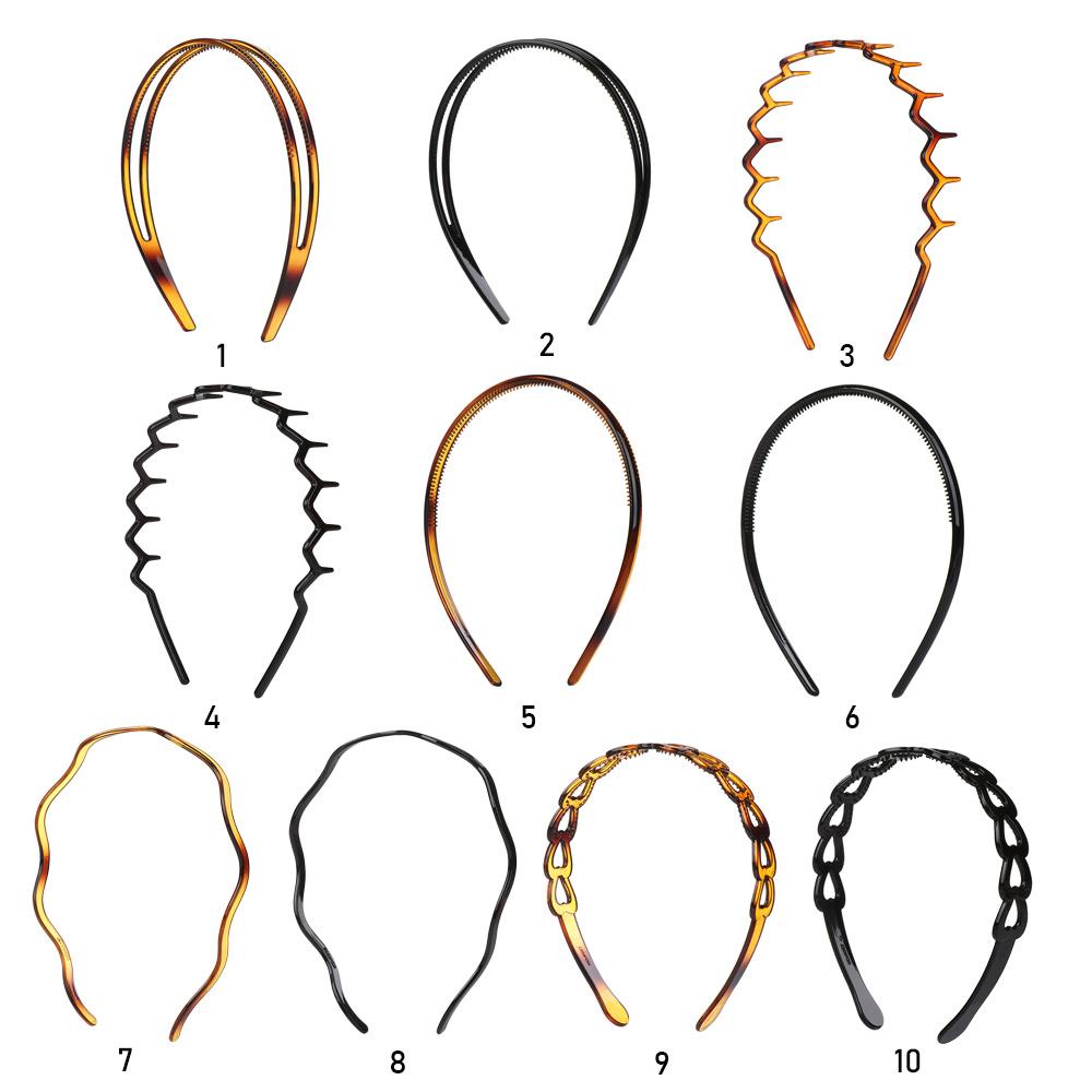 Băng Đô Cài Tóc Họa Tiết Gợn Sóng Thời Trang Mùa Hè Cho Nam Và Nữ