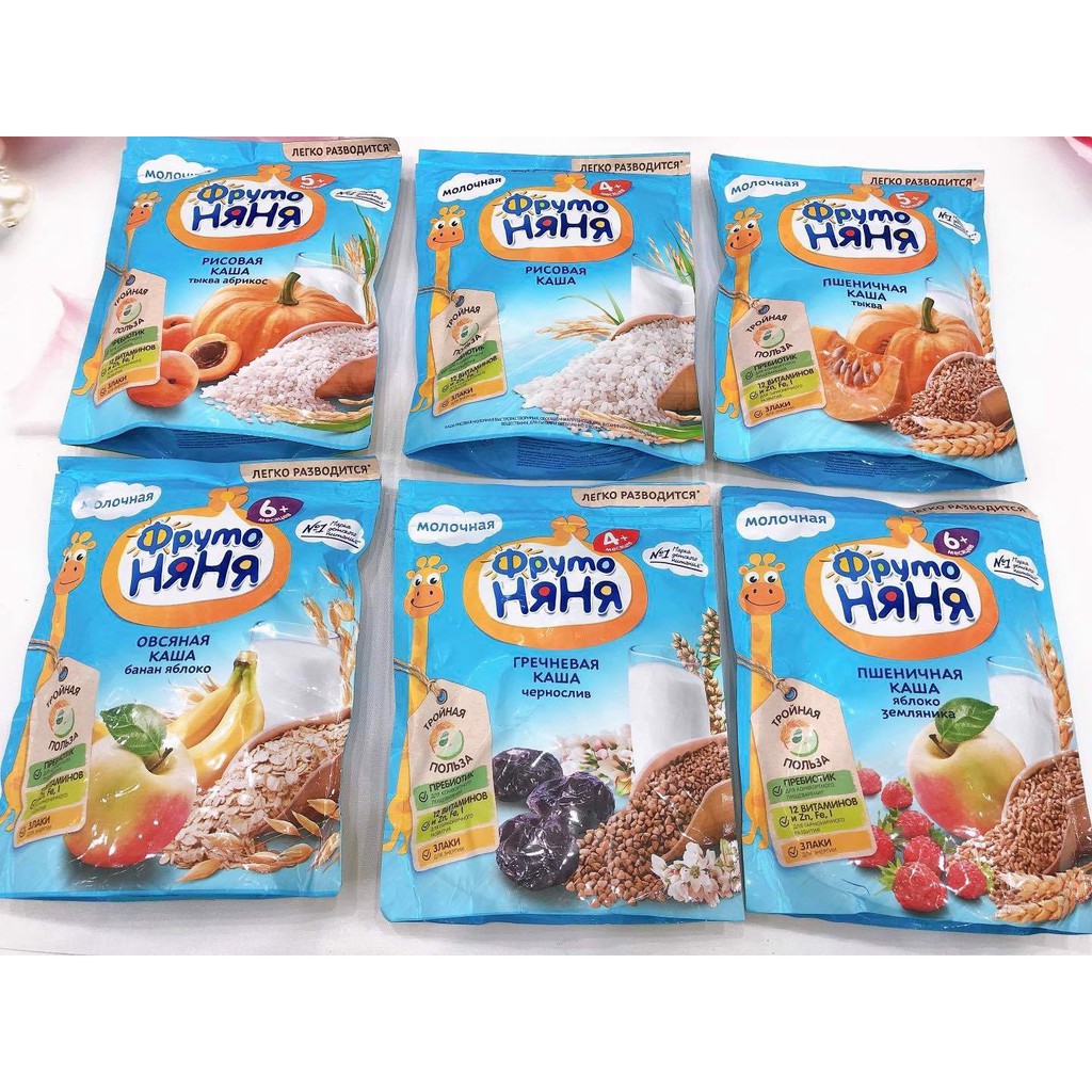 [ Chọn vị ] Bột ăn dặm Fruc đủ vị cho bé 200g