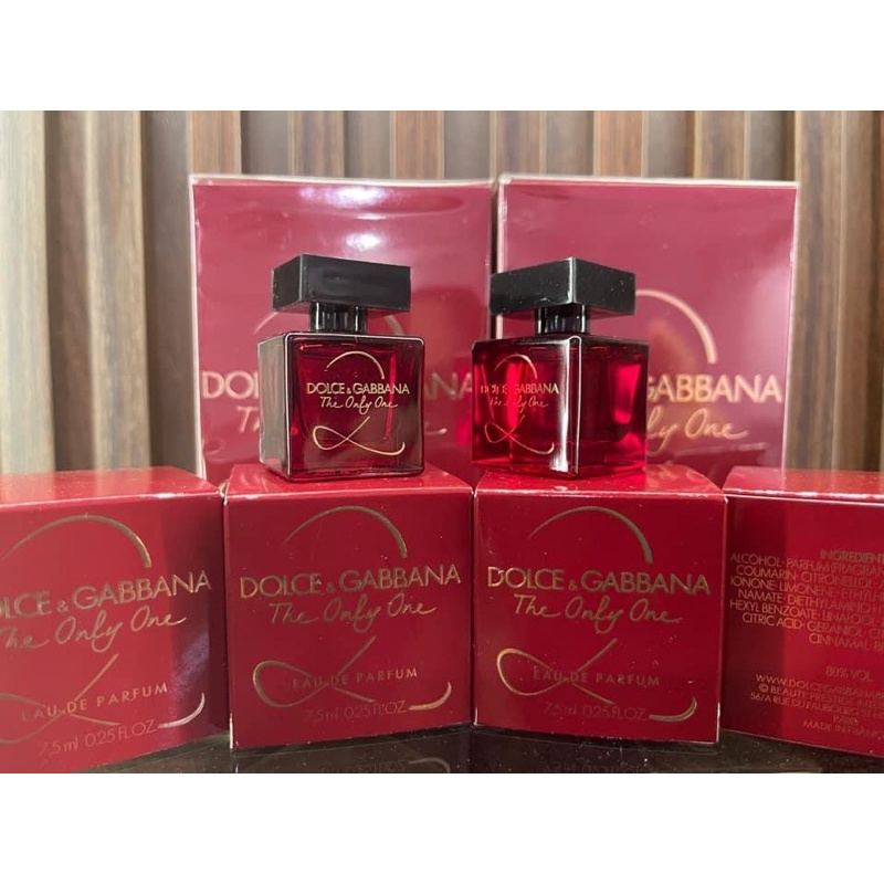 Nước hoa D&G The only One 2 mini 7,5ml