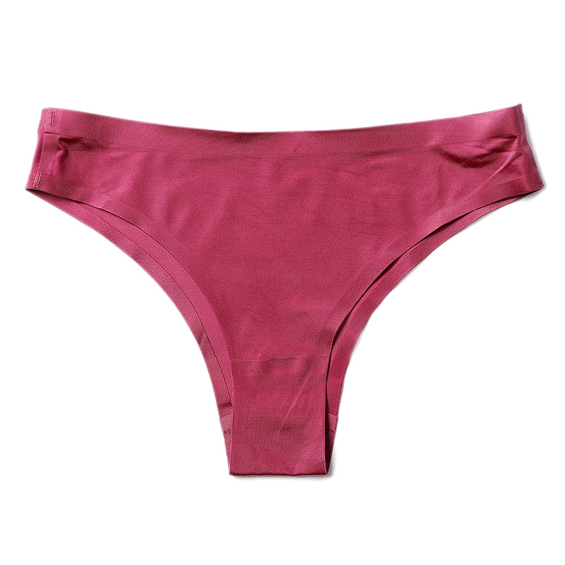 Quần lót lụa ZXYOUPING lạnh không đường may lưng thấp cao cấp size M-3XL