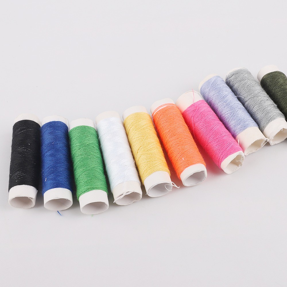 Bộ 10 cuộn chỉ (20m/cuộn) dùng để dệt may chất lượng cao